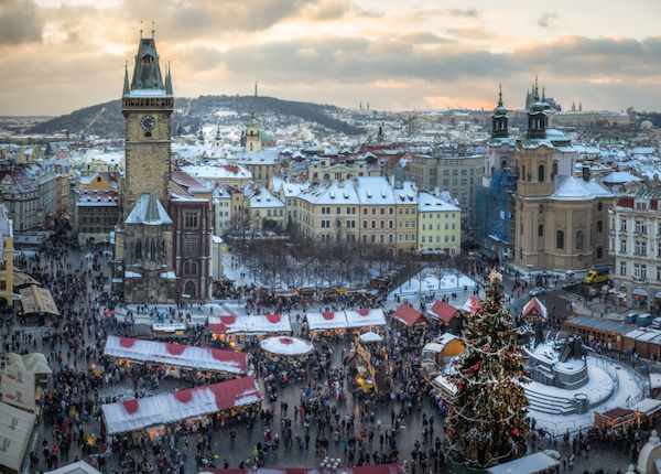 Holiday Markets & Ice Skating in 7 European Cities