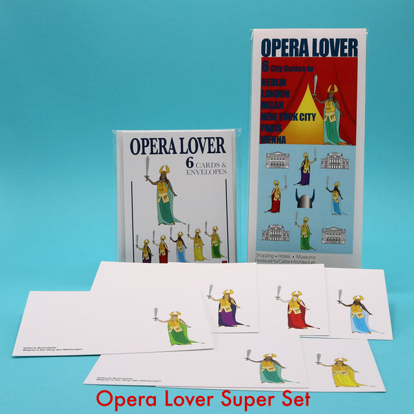 OPERA LOVER: 6 Maps Set