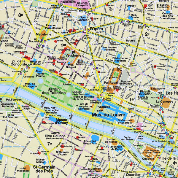PARIS City Center Map