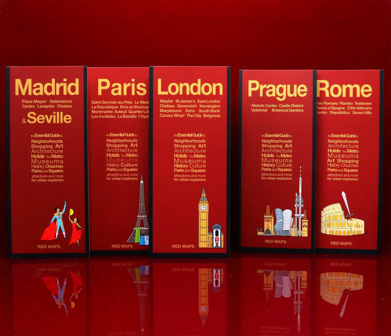 RED MAPS Foldout City Street Maps Official Site – Red Maps