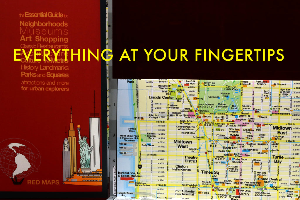 City Street Maps for Travelers | RED MAPS – Red Maps